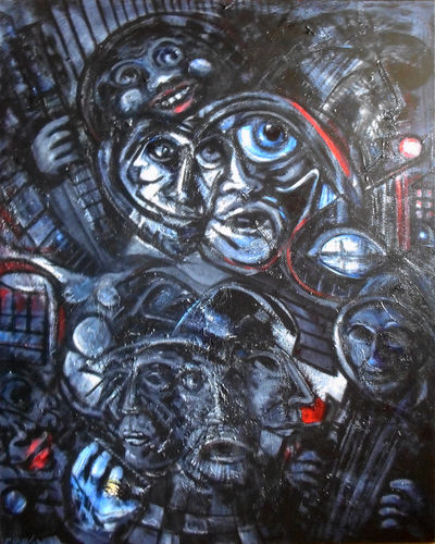 Cajun Music  80 x 100 cm